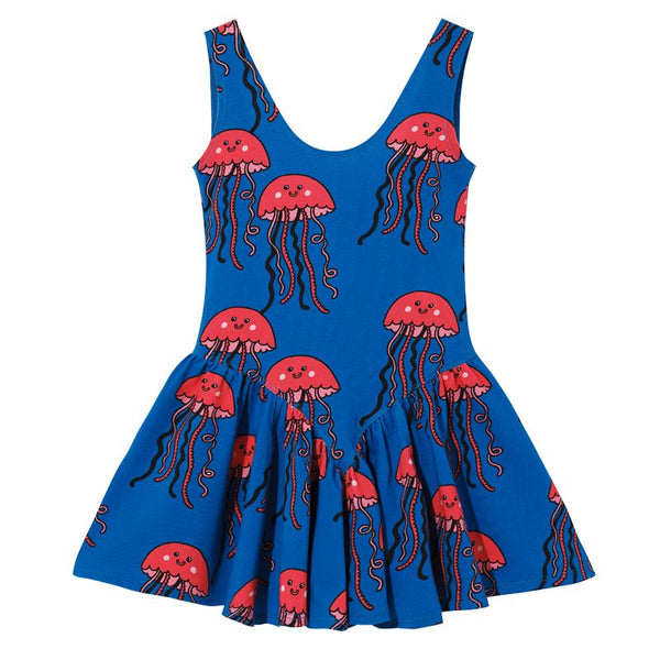 Kukukid Ballerina Dress | Blue Jellyfish