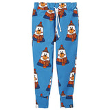 Kukukid Sweatpants | Blue Teddy Bear