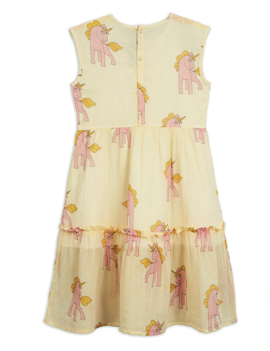 mini rodini rabbit dress Mini Rodini Unicorn Woven Long Dress