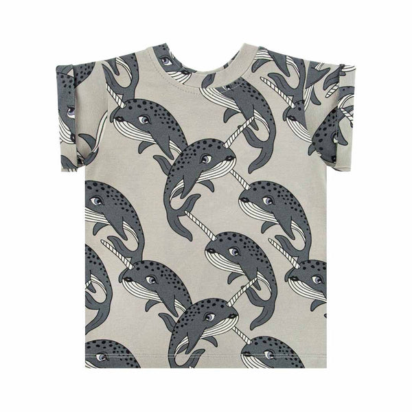 Dear Sophie T-Shirt | Narwhal Grey