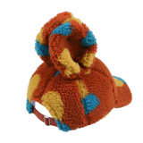 Jelly Mallow Shape Dumble Rabbit Hat | Red Brown