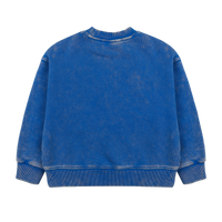 Jelly Mallow Thanks Sweatshirt | Blue