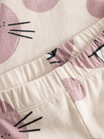 Little Man Happy BUNNY LEGGINGS | BEIGE