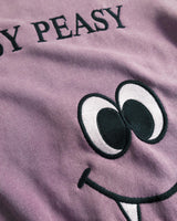 Little Man Happy ACID EASY PEASY SWEATSHIRT | PURPLE ACID WASH