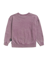Little Man Happy ACID EASY PEASY SWEATSHIRT | PURPLE ACID WASH