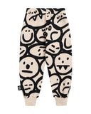 Little Man Happy SILLY FACES SWEATPANTS | OFF-WHITE