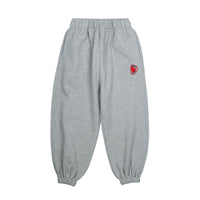 Jelly Mallow Peace Patch Lounge Pants | Melange Grey