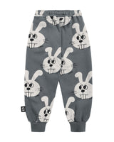 Little Man Happy BUNNY SWEATPANTS | GREY
