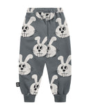 Little Man Happy BUNNY SWEATPANTS | GREY
