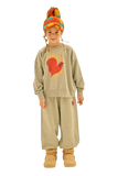 Jelly Mallow Peace Patch Lounge Pants | Melange Grey