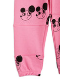 Mini Rodini Ritzrats AOP Sweatpants | Pink