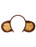 Mini Rodini Ear Fur Headband | Brown