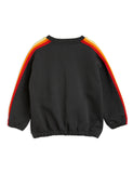 Mini Rodini Rainbow Stripe Sweatshirt | Black