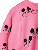 Mini Rodini Ritzrats AOP Sweatshirt | Pink