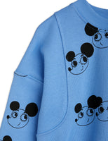 Mini Rodini Ritzrats AOP Sweatshirt | Blue