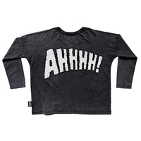 Little Man Happy CHILL OUT LS TEE | BLACK