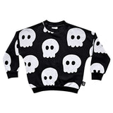 Little Man Happy GHOSTIFY SWEATER | BLACK