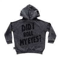 Little Man Happy DID I ROLL MY EYES? HOODIE | VINTAGE GREY