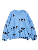 Mini Rodini Ritzrats AOP Sweatshirt | Blue