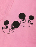 Mini Rodini Ritzrats AOP Sweatshirt | Pink