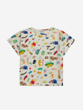 Bobo Choses Funny Insect AO T-shirt - Off White