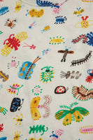 Bobo Choses Funny Insect AO T-shirt - Off White