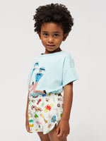 Bobo Choses Dancing Giants T-shirt - Light Blue