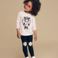 Huxbaby Fairy Bear Top | Rose