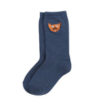 Jelly Mallow Cat Socks | Blue