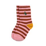 Jelly Mallow Striped Socks | Pink