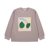 Jelly Mallow Way Home LS T-Shirt | Purple