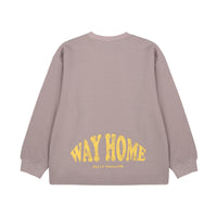 Jelly Mallow Way Home LS T-Shirt | Purple