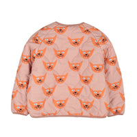 Jelly Mallow Cat Reversible Jacket | Pink