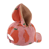 Jelly Mallow Pear Corduroy Rabbit Hat | Pink