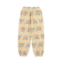 Jelly Mallow Glasses Fleece Lounge Pants | Cream