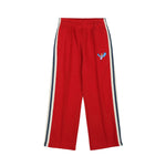 Jelly Mallow Bird Track Pants | Red