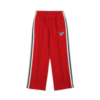 Jelly Mallow Bird Track Pants | Red