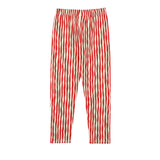 Jelly Mallow Wave Leggings | Red