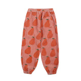 Jelly Mallow Pear Corduroy Lounge Pants | Red