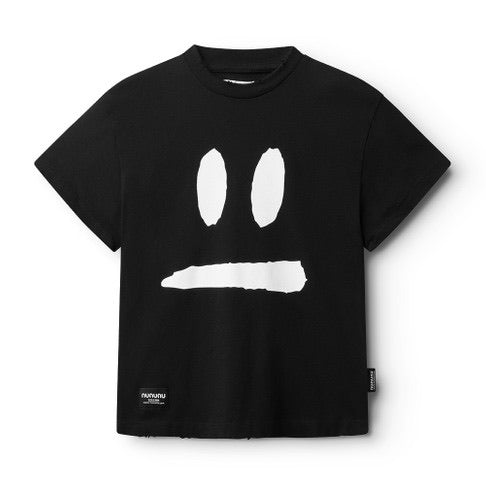 Nununu Smirk T-Shirt | Black