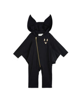 Mini Rodini Bat Sleeve Onesie | Black