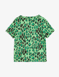 Mini Rodini Leopard SS Tee | Green
