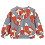 Kukukid Sweatshirt | Dark Gray Foxes