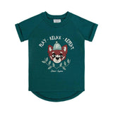 Dear Sophie Waffle T-Shirt | Panda