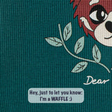 Dear Sophie Waffle T-Shirt | Panda