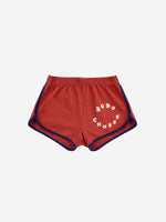 Bobo Choses Circle Shorts - Burgundy Red