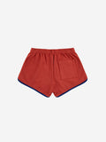 Bobo Choses Circle Shorts - Burgundy Red