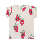 Dear Sophie Strawberry T-Shirt | Ecru