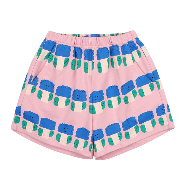 Jelly Mallow Big Flower Shorts | Pink