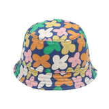 Jelly Mallow Flower Bucket Hat | Navy